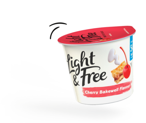 Pot very cherry bakewell flavour